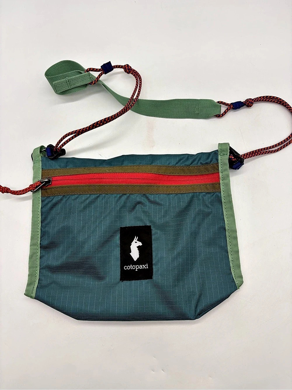 Cotopaxi Lista 2L Lightweight Crossbody Bag Blue & Green